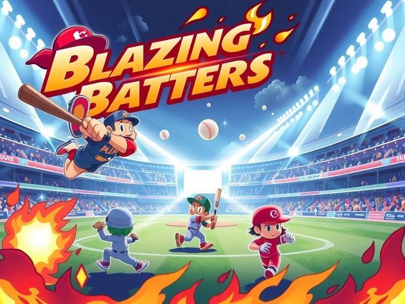 Blazing Batters Mobile Game Cover